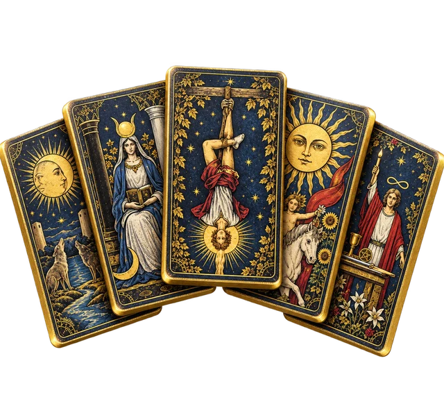 Guía de cartas invertidas
